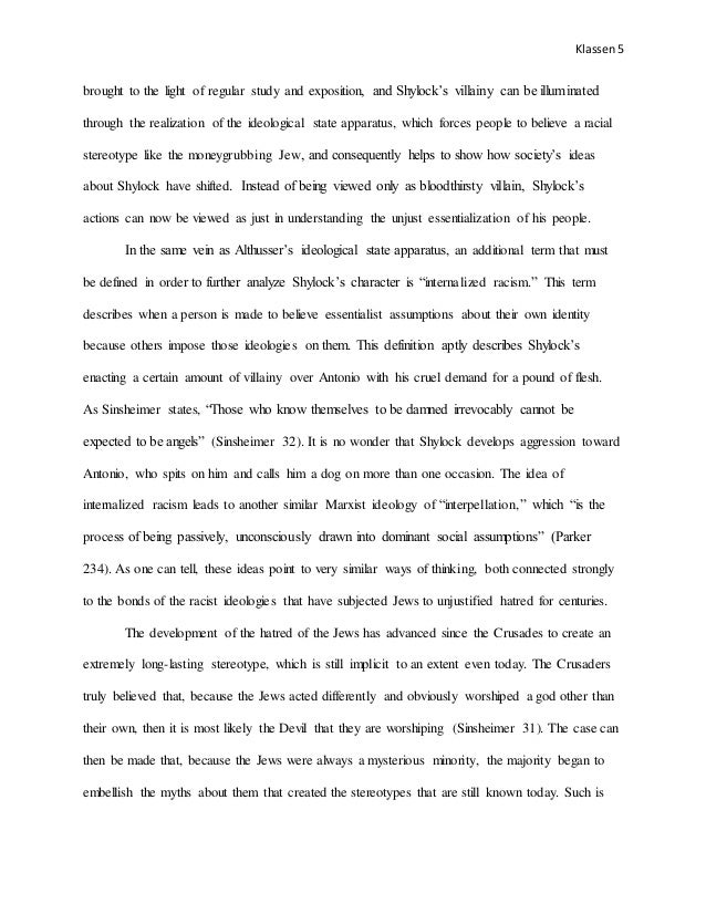 Реферат: Shylock Essay Research Paper